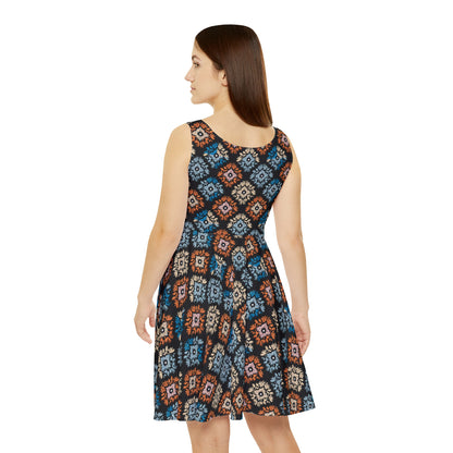 San Fran Women's Skater Tank Dress (AOP)