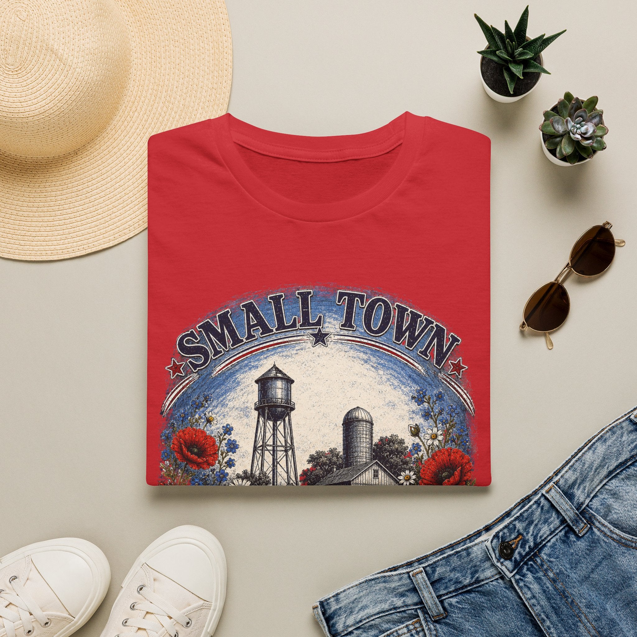 Country Small Town Roots - Women's T-shirt