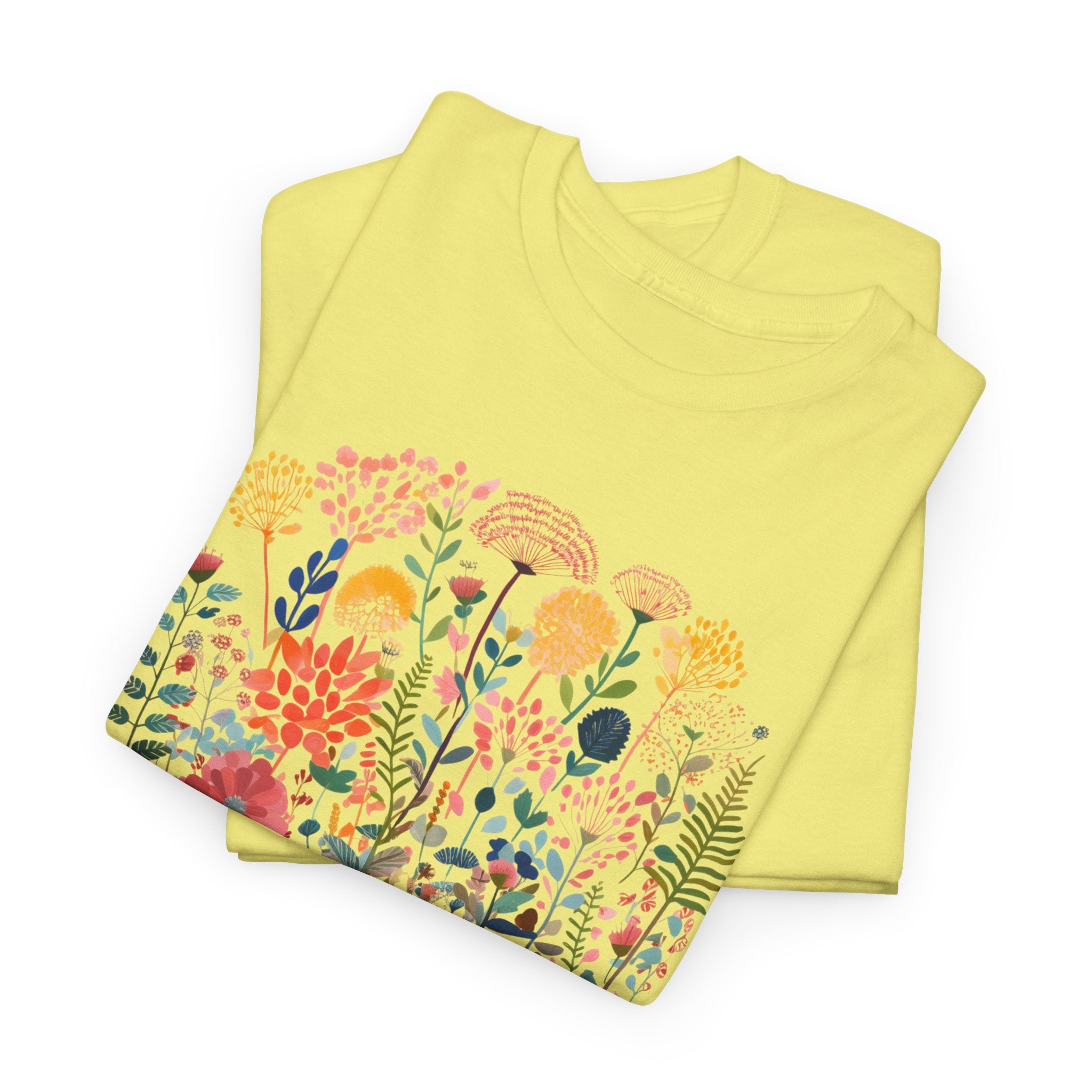 Bloomin' Wildflowers Heavy Cotton Tee -  Spring Celebrations