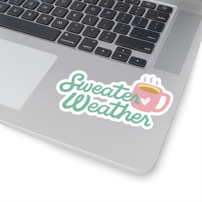 Sweater Weather Kiss-Cut Stickers