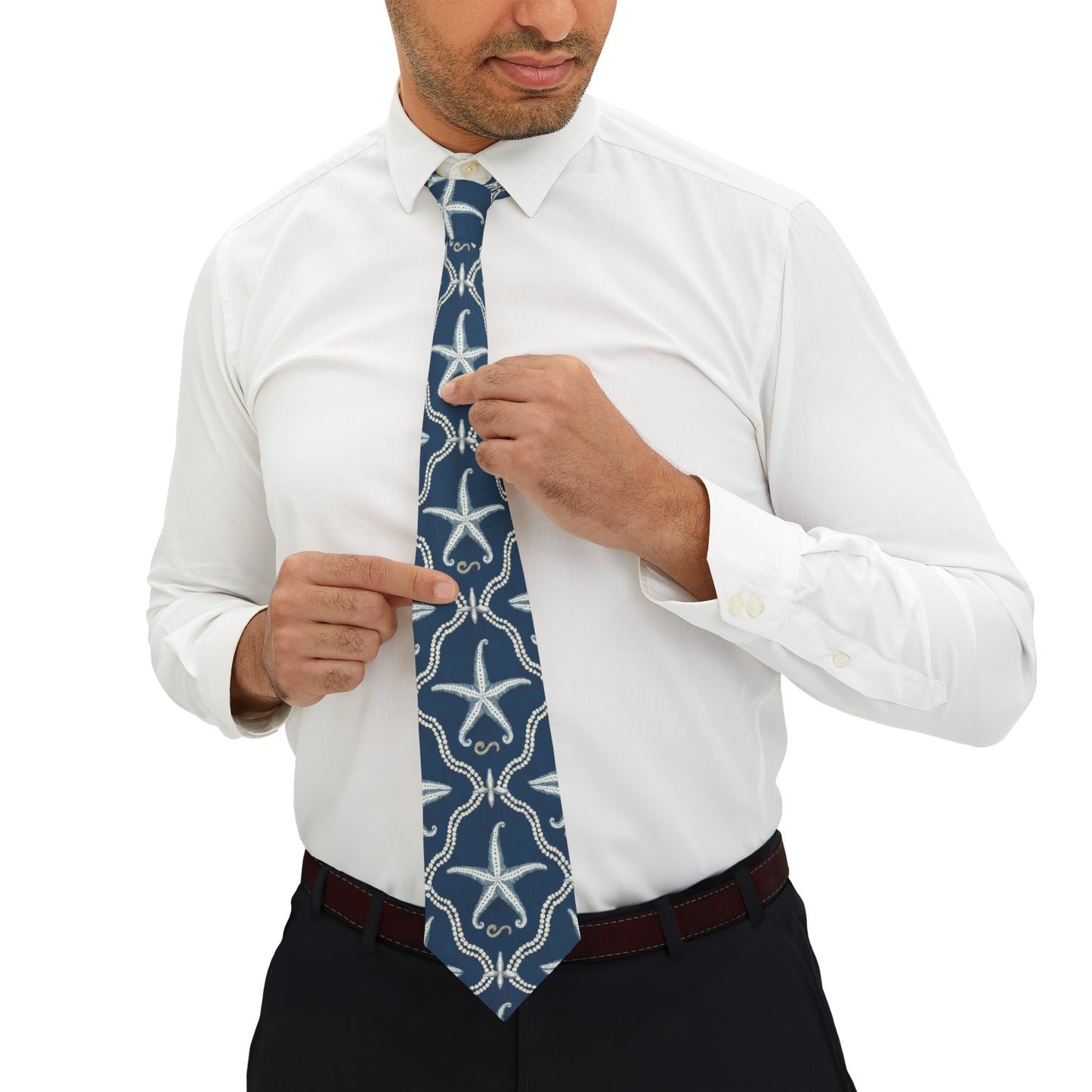 Nautical Starfish Necktie