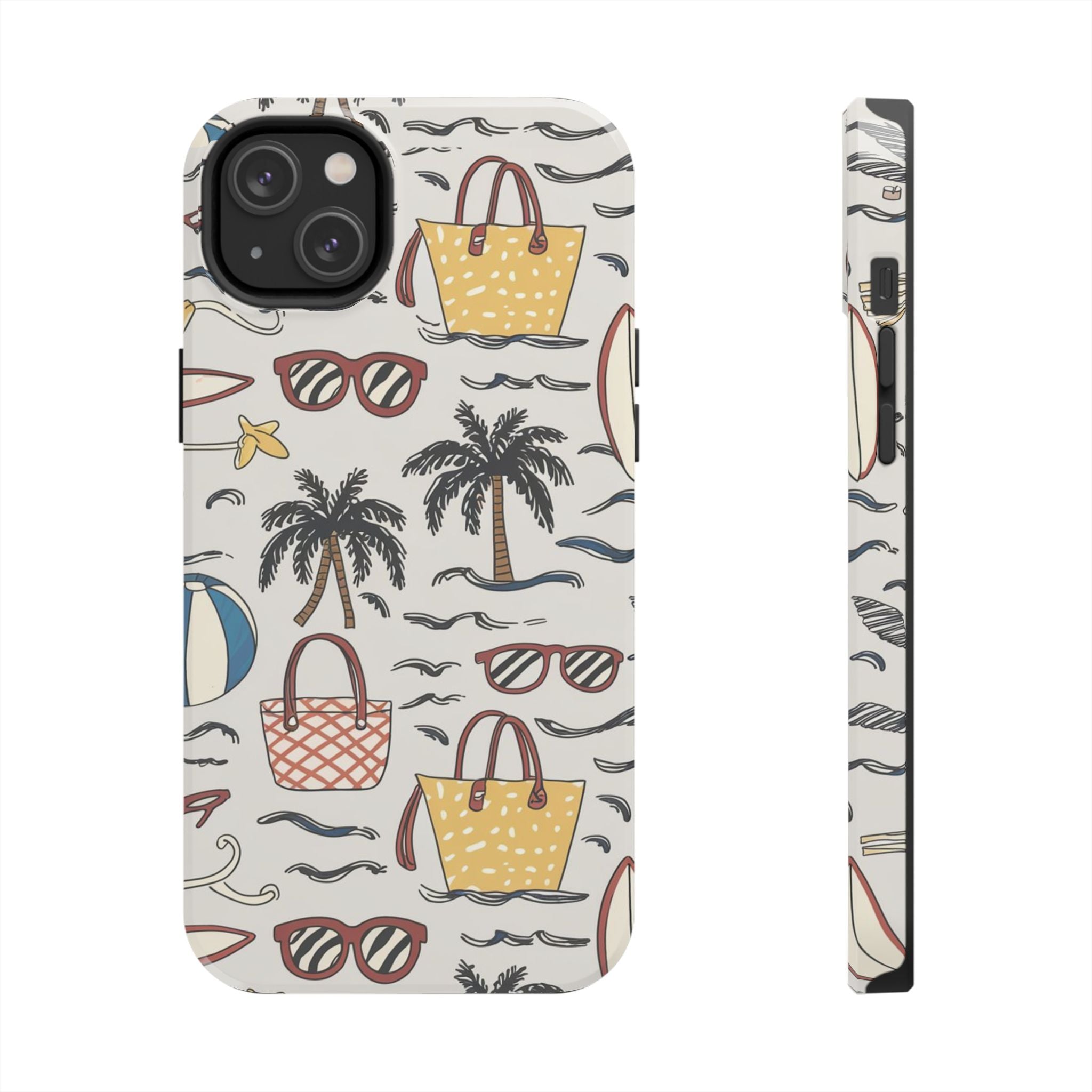 Santa Monica Beach - Tough Case for iPhone 14, 15, 16 - Spruced Roost