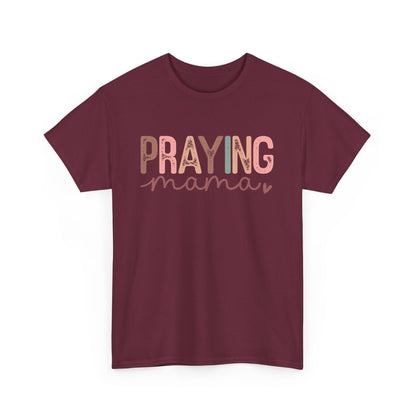 Praying Mama Colorful Unisex Heavy Cotton Tee