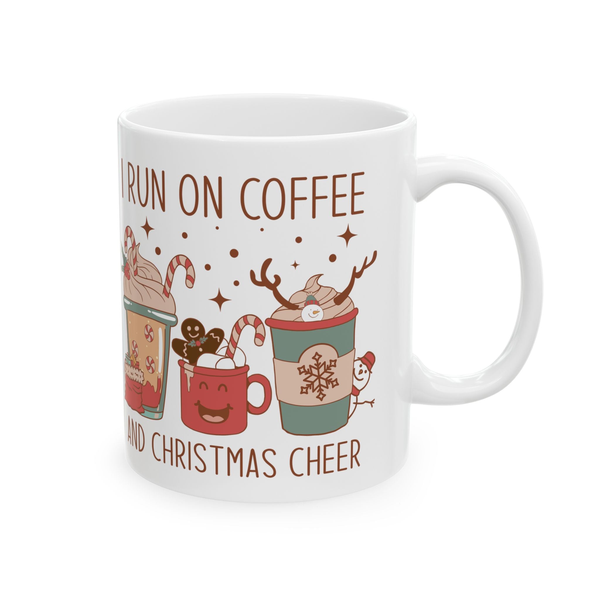 I run on Coffee - Ceramic Mug 11oz