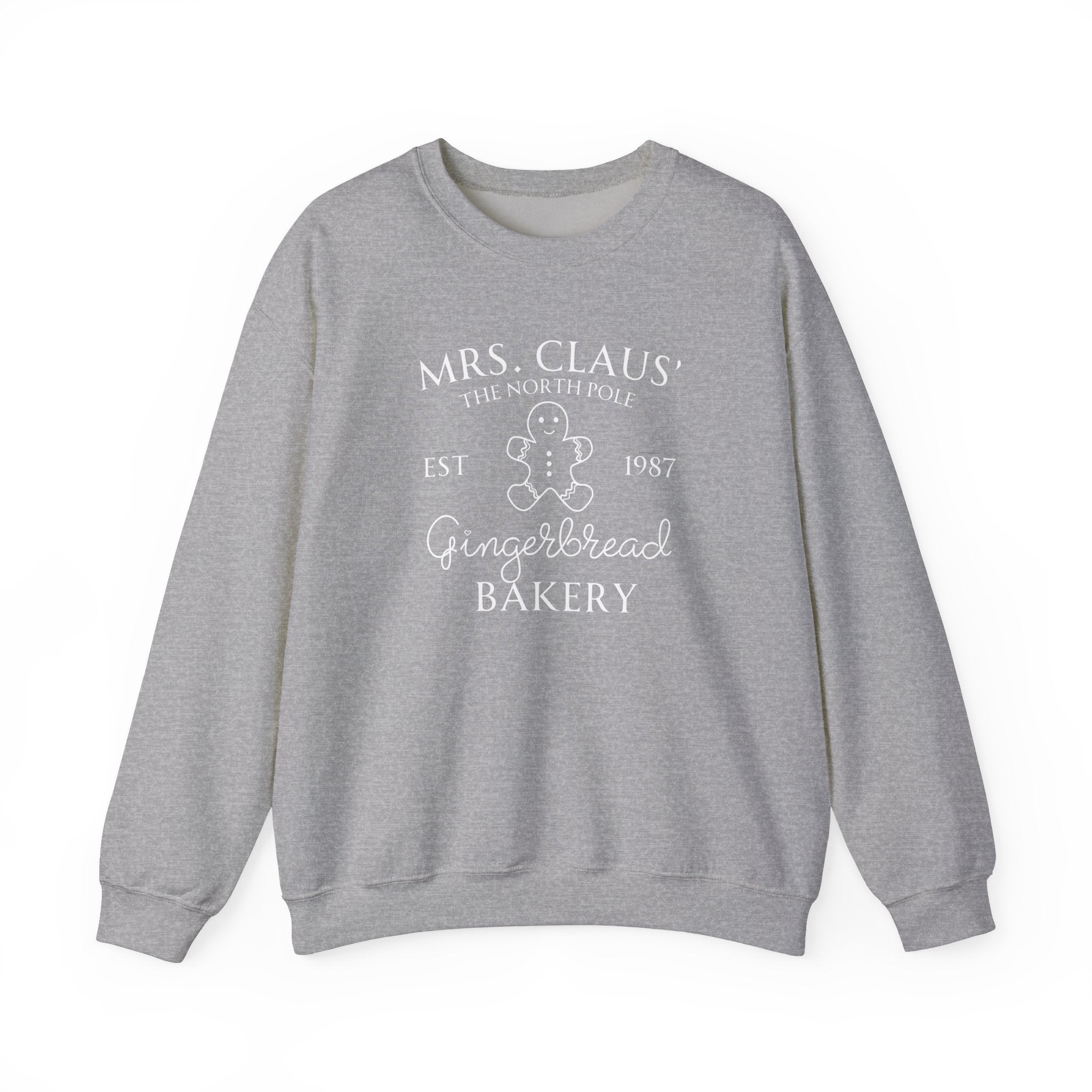 Mrs. Claus' Gingerbread Bakery - Unisex Heavy Blend™ Crewneck Sweatshirt