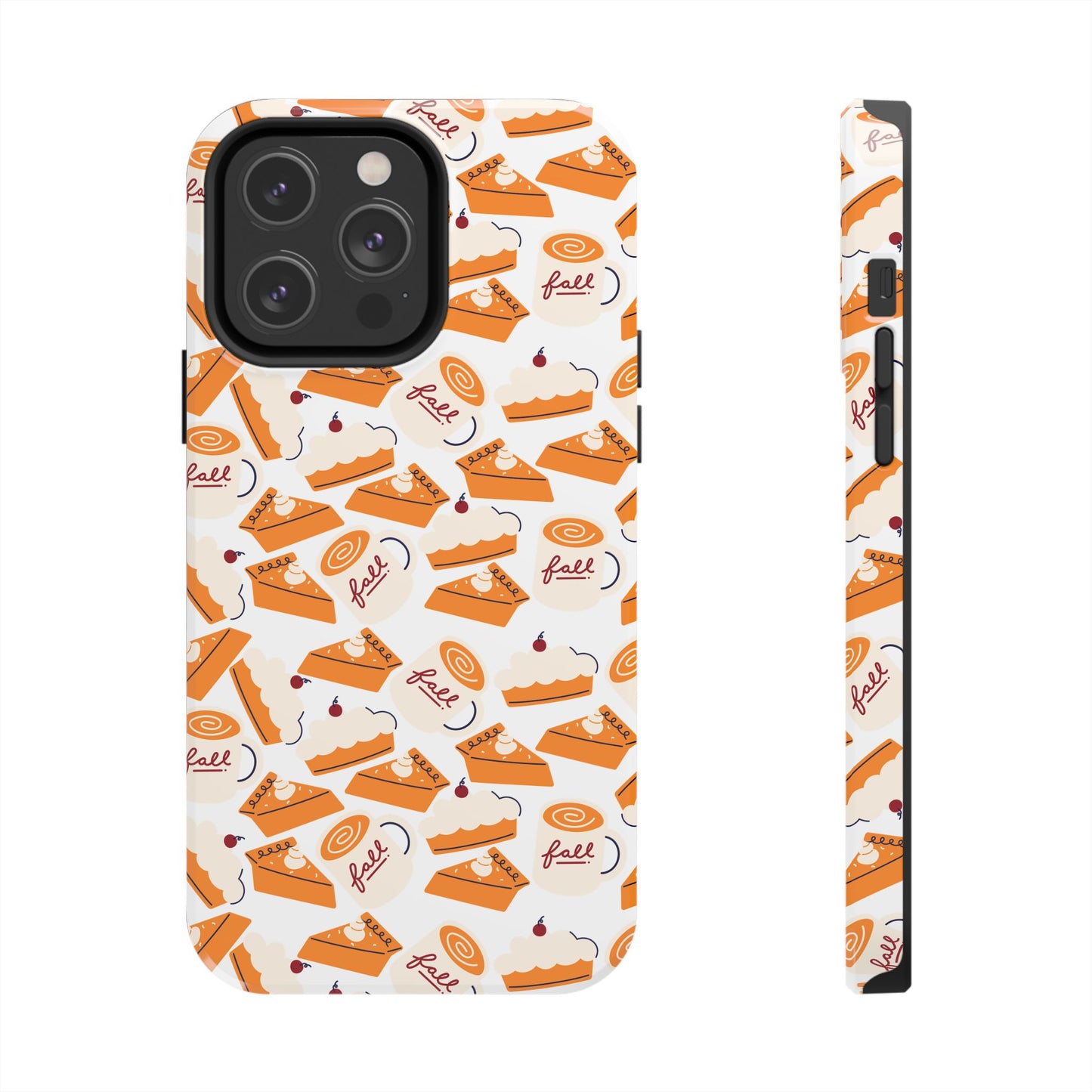 Ode to Pumpkin Pie - Tough Case for iPhone 14, 15, 16