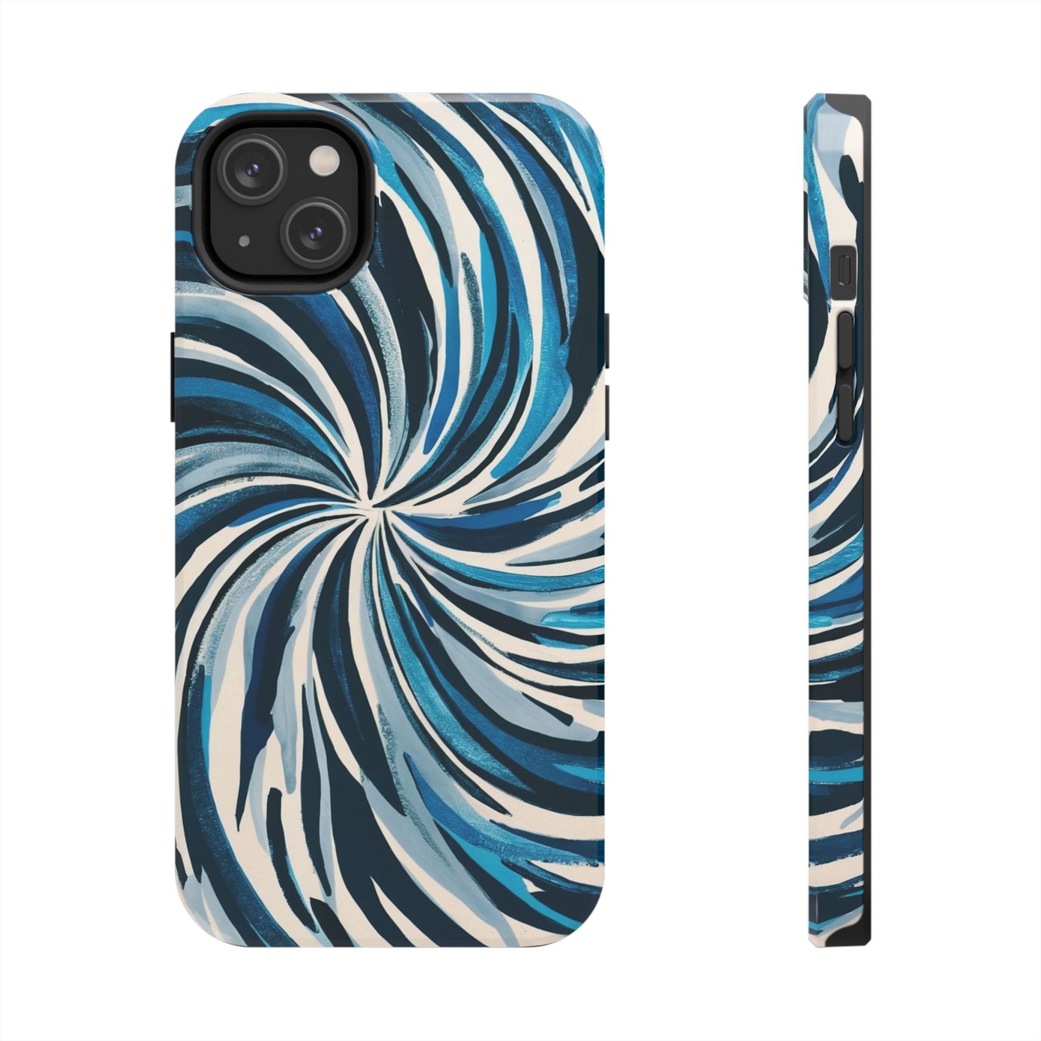 Whirpool - Tough Case for iPhone 14, 15, 16 - Spruced Roost