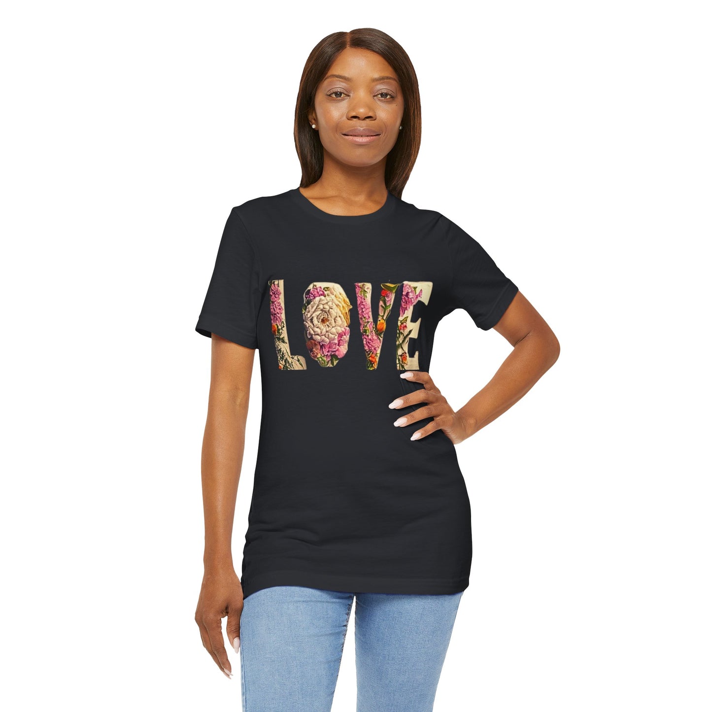 LOVE - Unisex Jersey Short Sleeve Tee - S-3XL