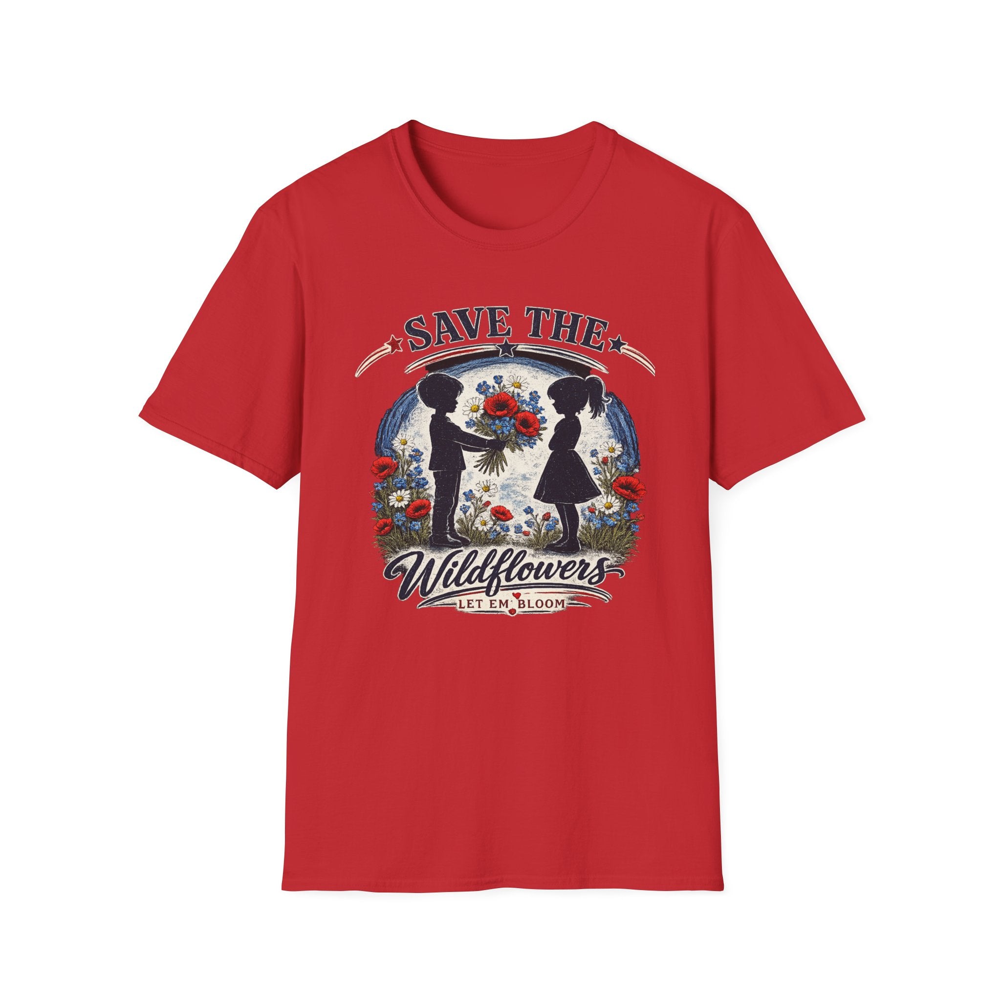 Save the Wildflowers T‑Shirt — Floral Conservation Tee