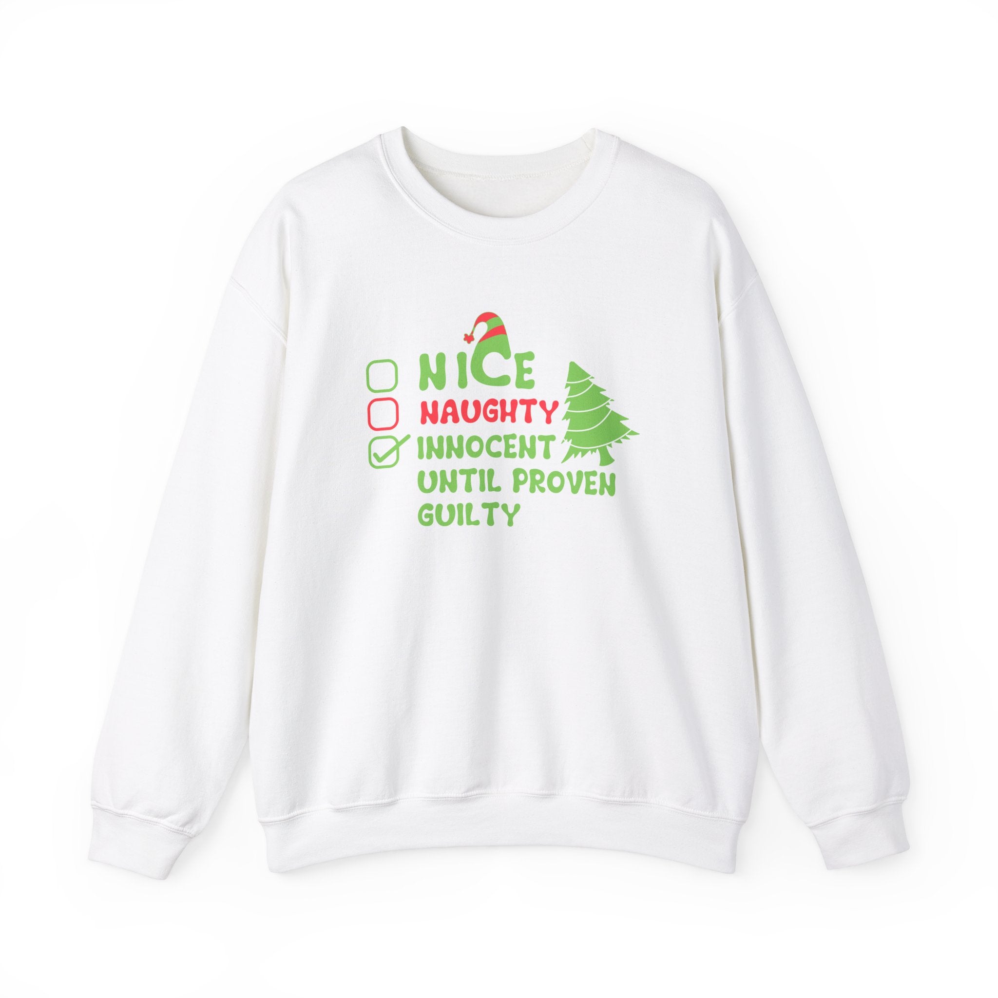 Naughty or Nice Unisex Heavy Blend™ Crewneck Sweatshirt