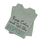 *Personalize Tee ~ Keep Calm and let the ______ handle It - Jersey Short Sleeve Tee