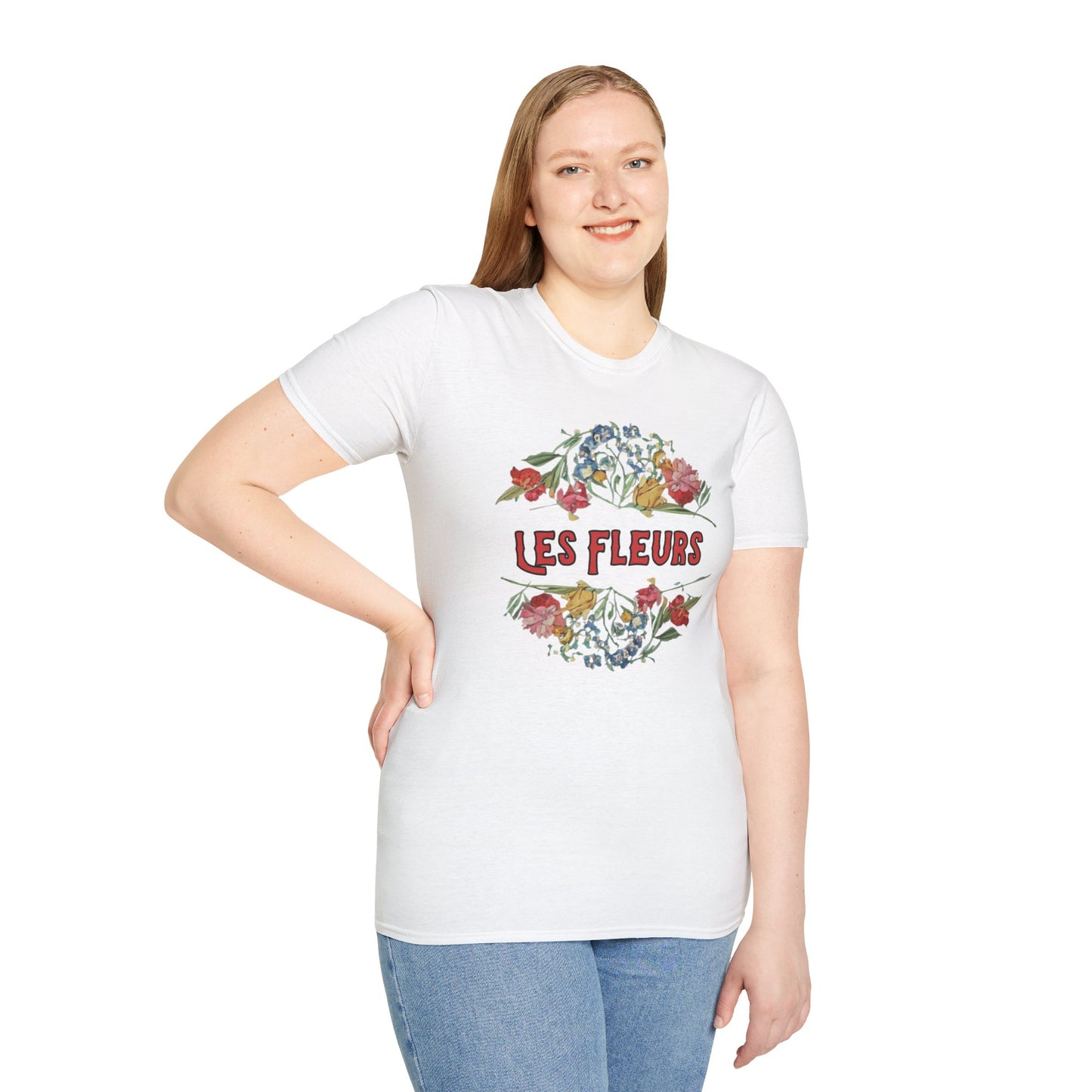 Les Fleurs - Unisex Softstyle T-Shirt - S-3XL