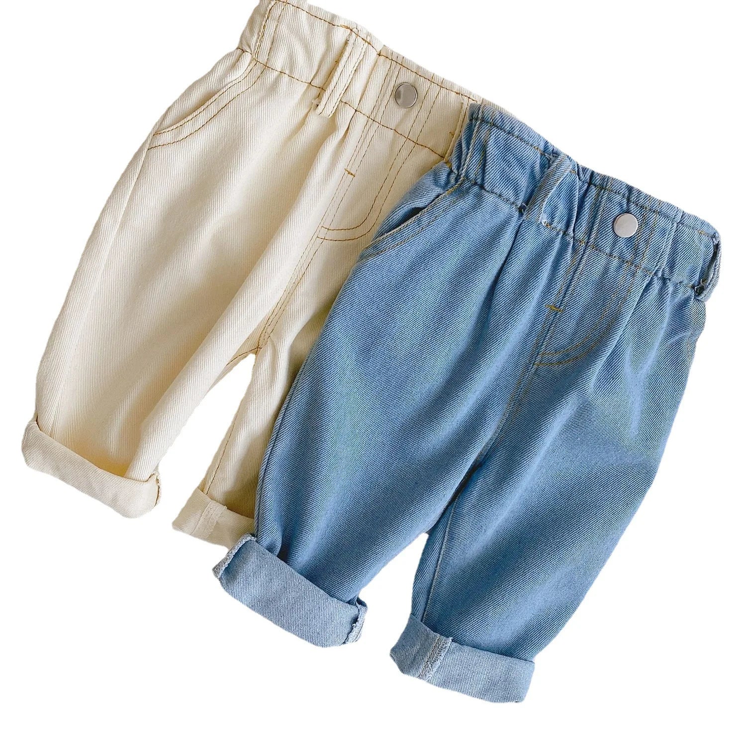 Baby Jeans Elastic Waist - Unisex 2 colors