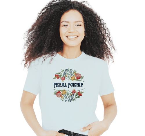 Petal Poetry Unisex Softstyle T-Shirt - S-3XL