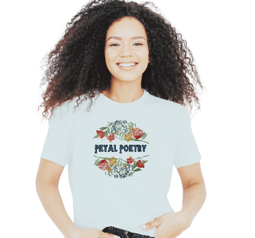 Petal Poetry Unisex Softstyle T-Shirt - S-3XL - Spruced Roost