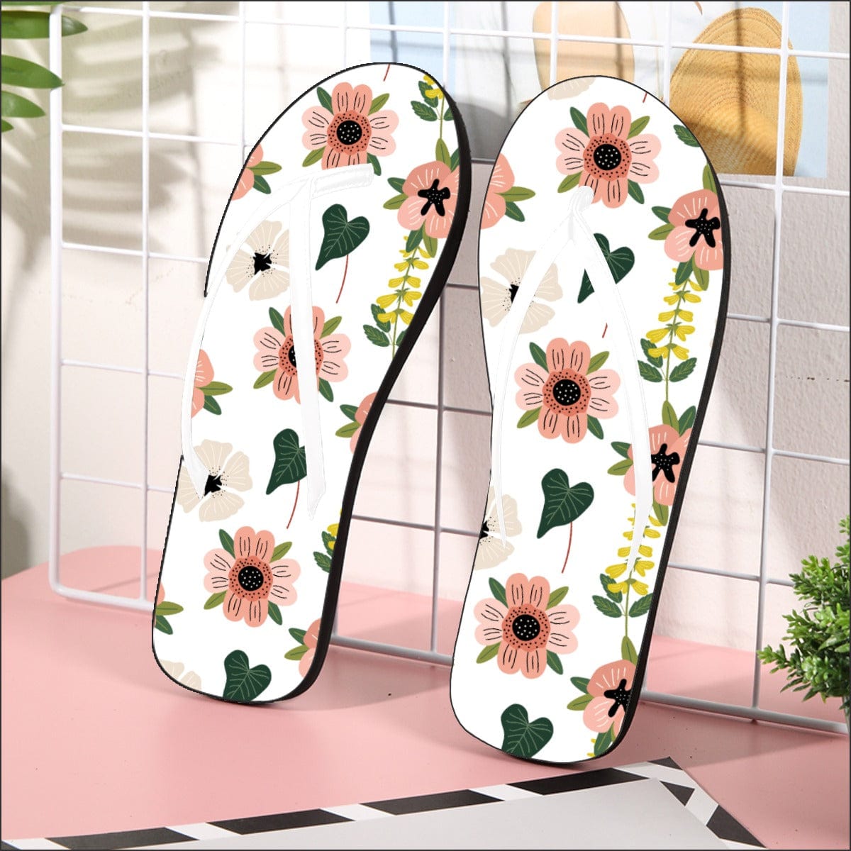 Yoycol All-Over Print Men's Flip Flops