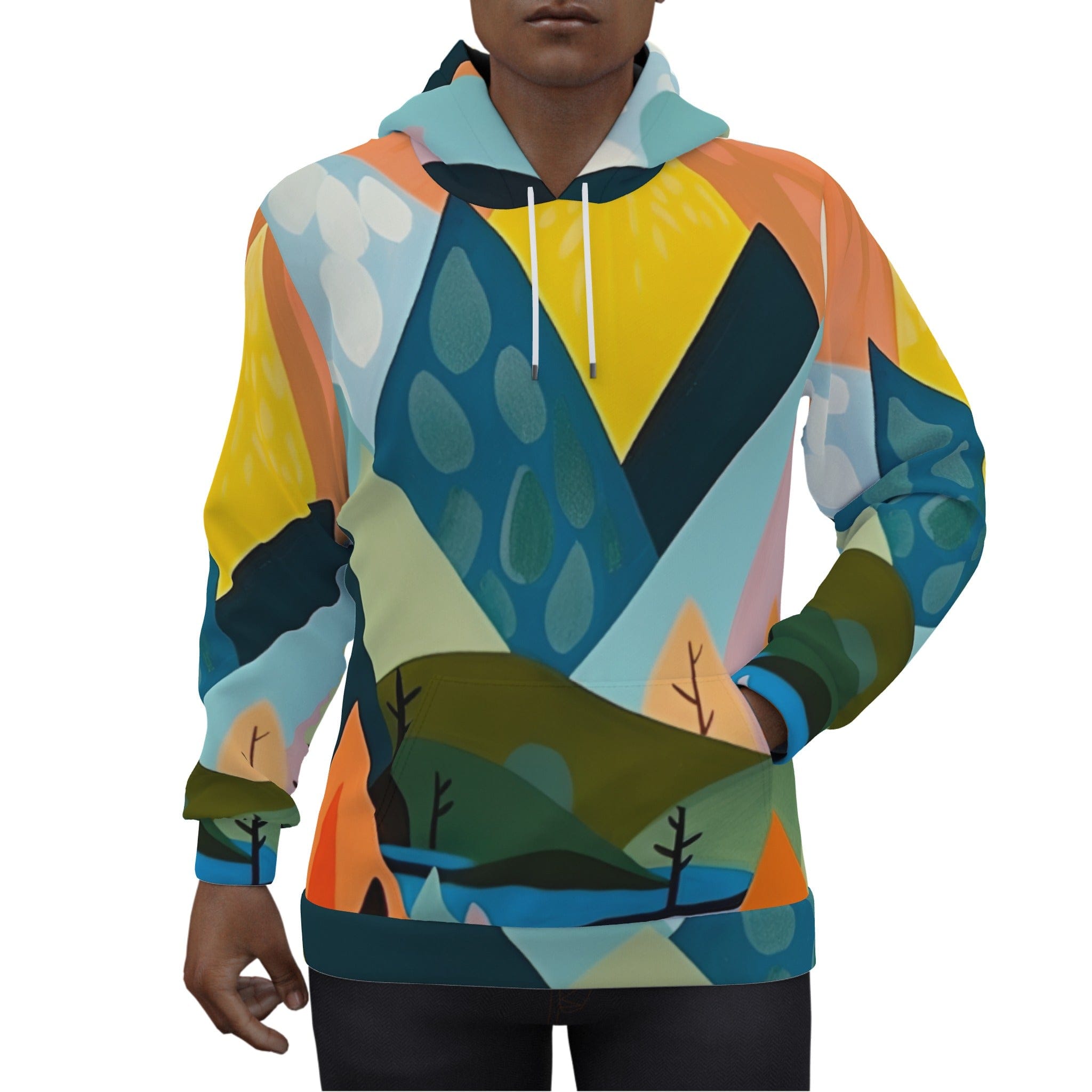 Yoycol All-Over Print Men's Pullover Hoodie