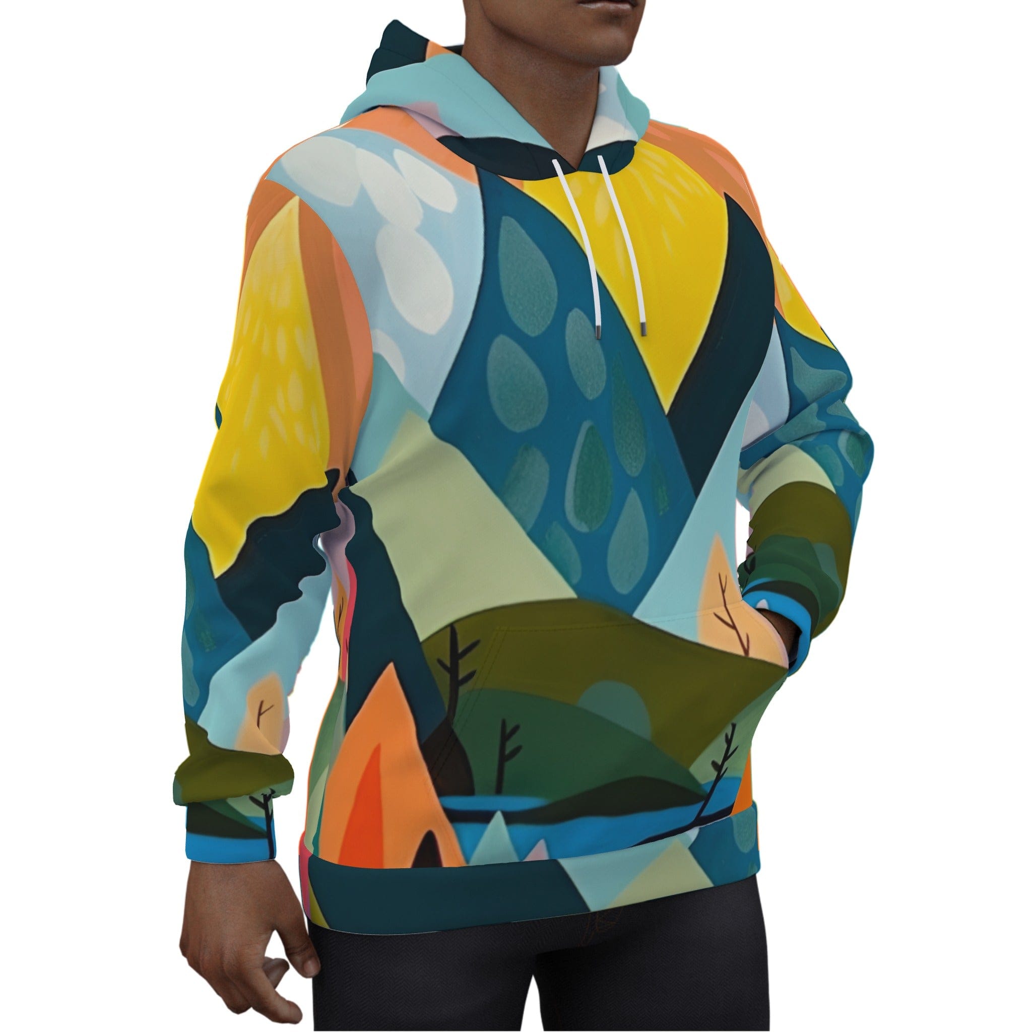 Yoycol All-Over Print Men's Pullover Hoodie