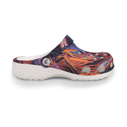 Yoycol White / US5(EUR36) All-Over Print Women's Classic Clogs