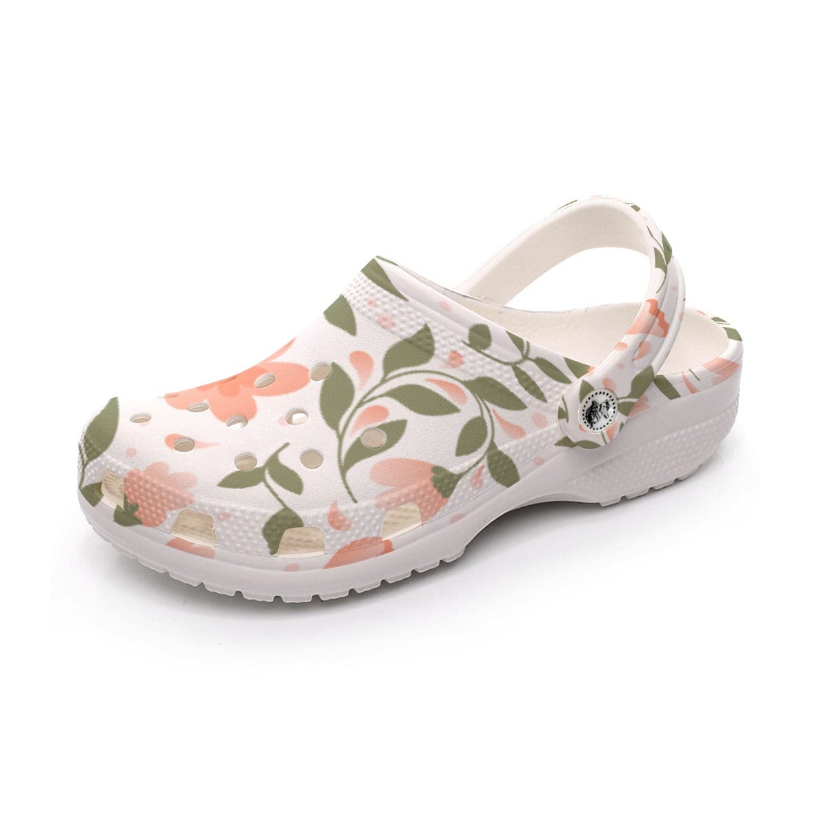 Yoycol White / US5(EUR36) All-Over Print Women's Classic Clogs