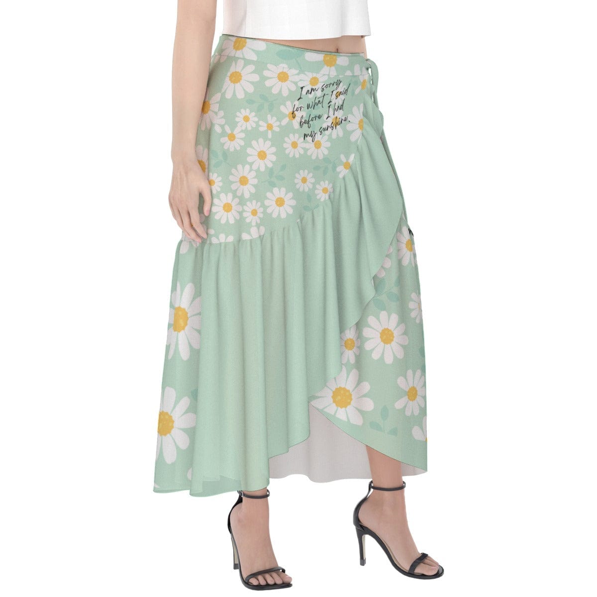 Yoycol All-Over Print Women's Wrap Skirt