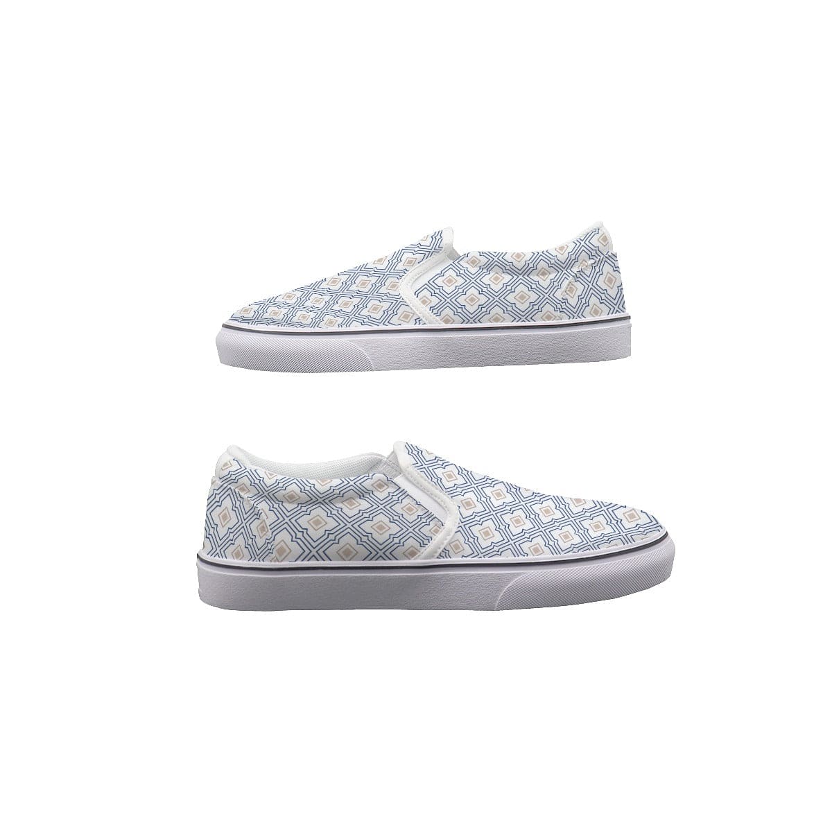 Yoycol Athabascan Plaid - Women's Slip On Sneakers