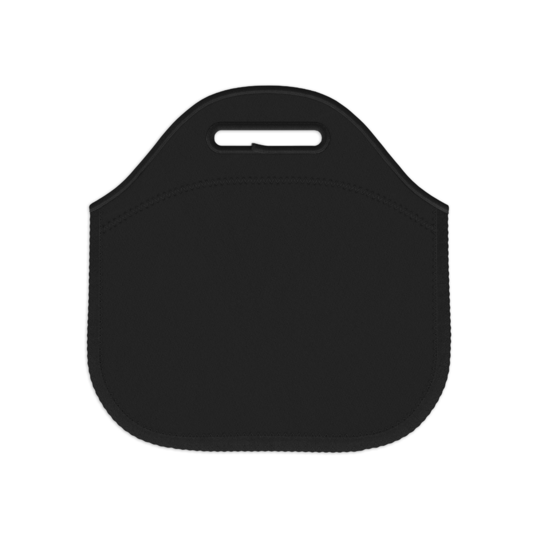Printify Bags 12" × 12'' Hanging in There - Neoprene Black Lunch Bag