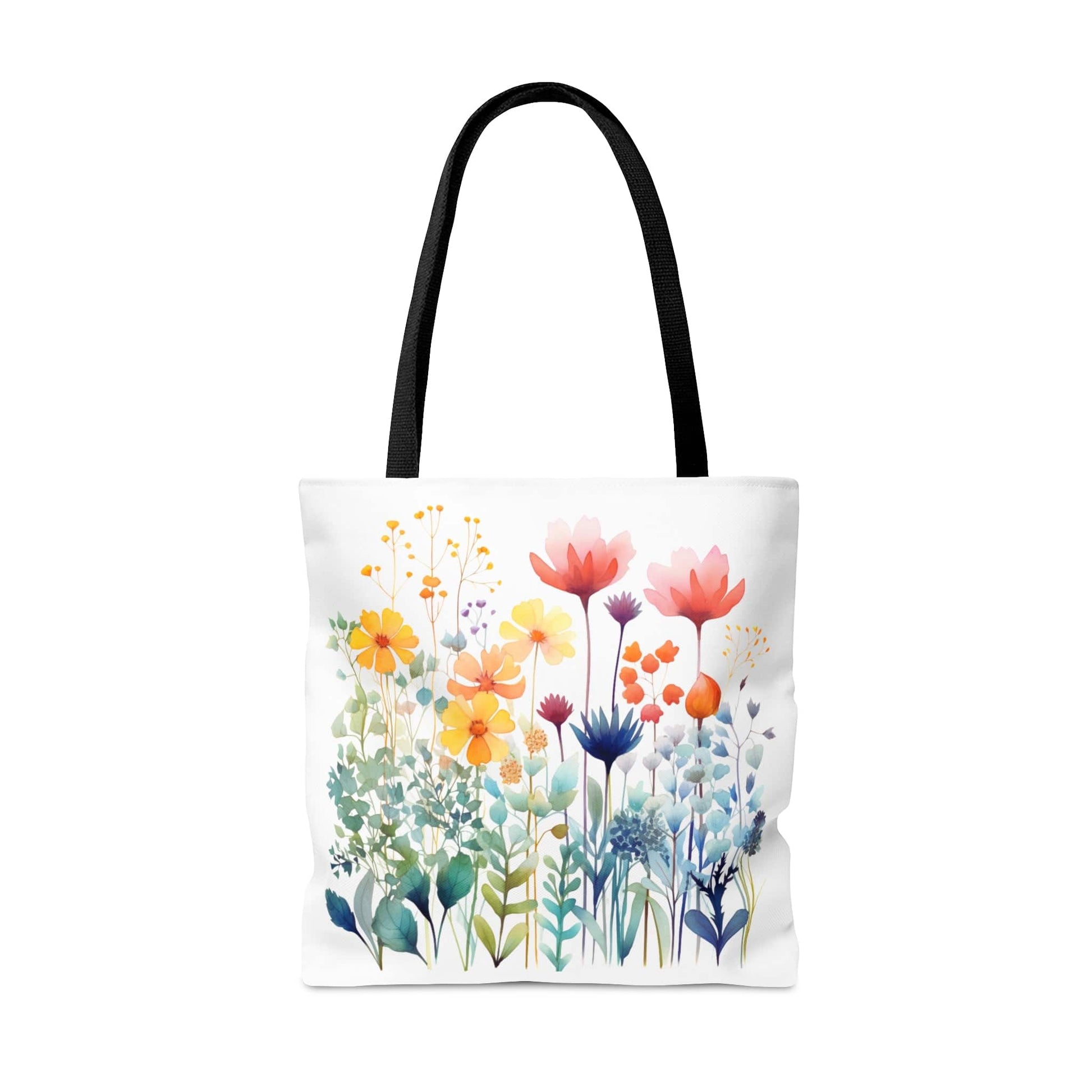 Printify Bags Large Meadow Flowers - Hang in There Tote Bag (AOP)