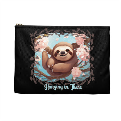 Printify Bags Sloth Hanging in There - Accessory Pouch