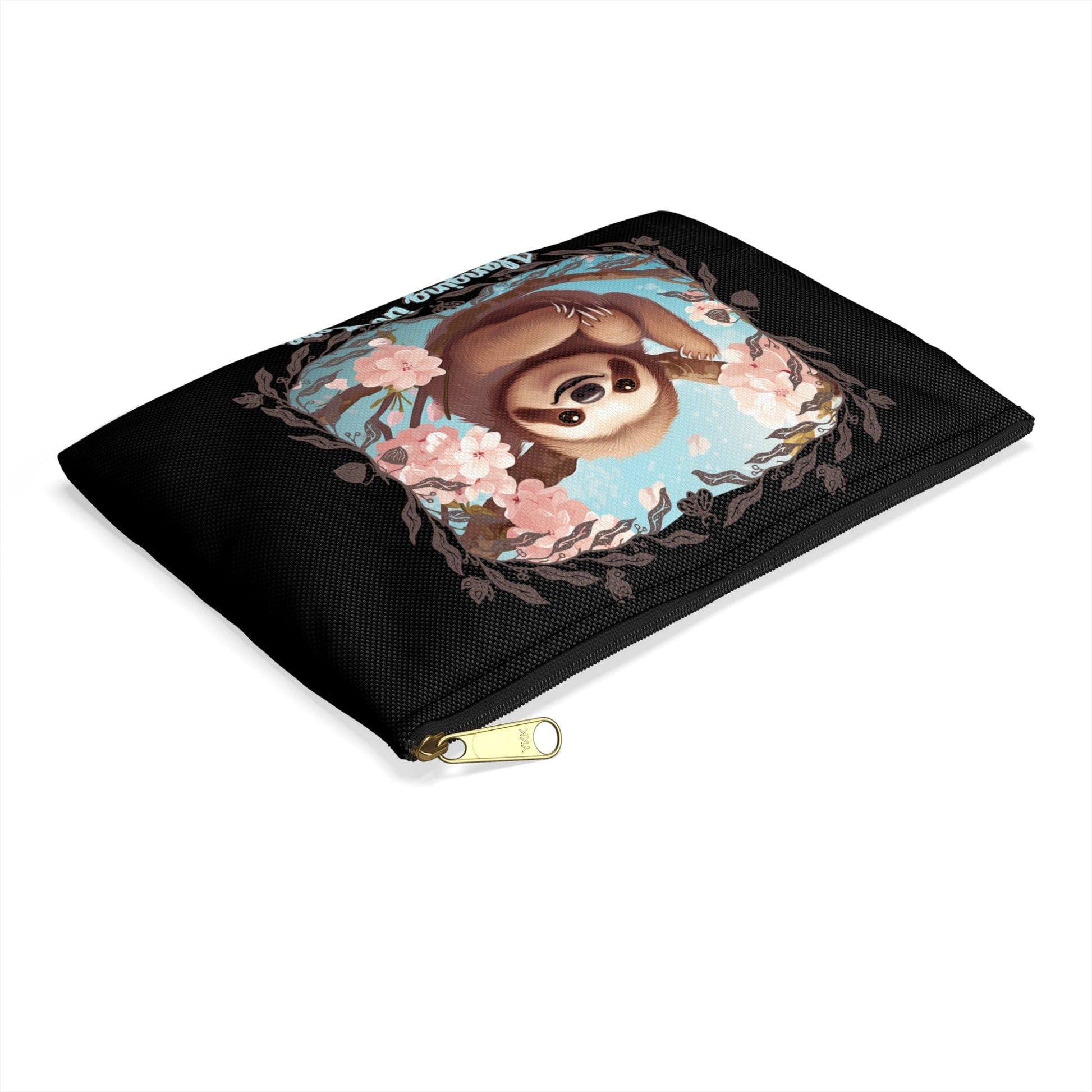 Printify Bags Sloth Hanging in There - Accessory Pouch