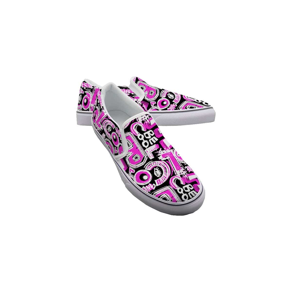Yoycol White / US6(EUR36) BE COOL - Women's Slip On Sneakers