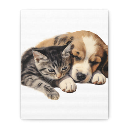 Printify Canvas Barks and Claw - Matte Canvas, Stretched, 1.25"