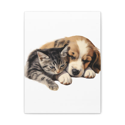 Printify Canvas Barks and Claw - Matte Canvas, Stretched, 1.25"