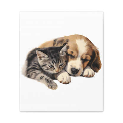 Printify Canvas Barks and Claw - Matte Canvas, Stretched, 1.25"