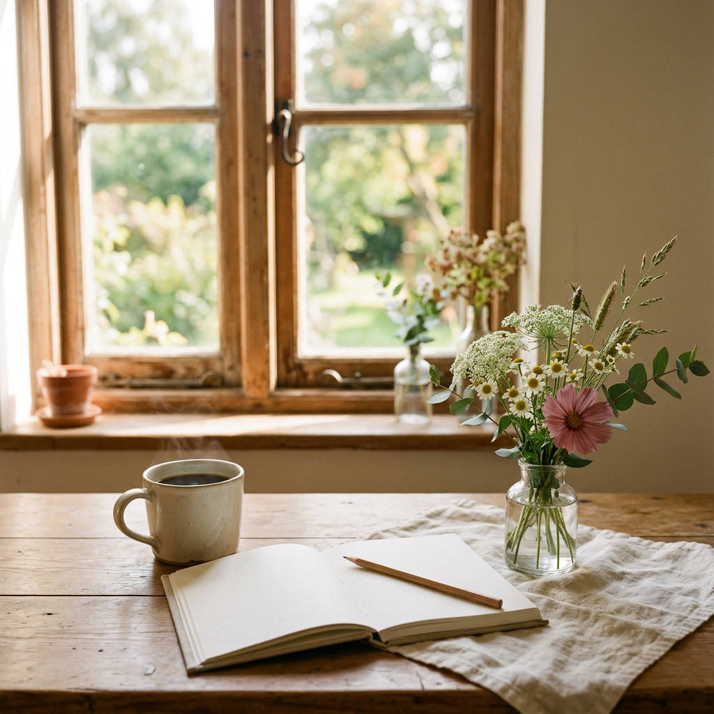 Cozy farmhouse newsletter signup image