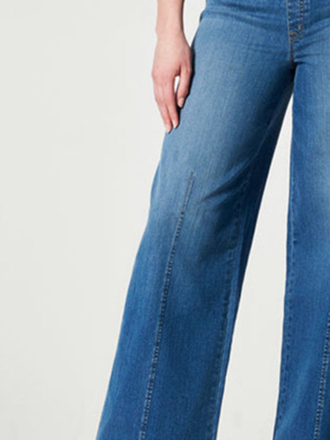 Trendsi Denim Wide Leg Long Jeans