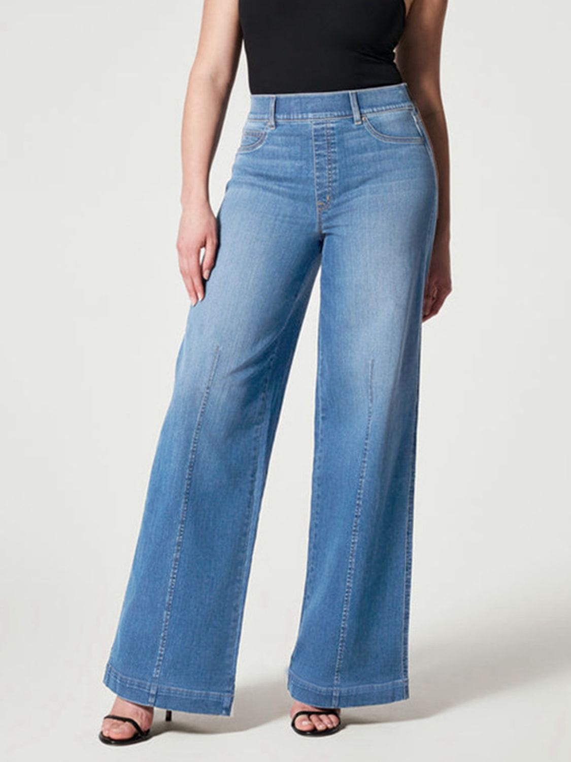 Trendsi Denim Light / S Wide Leg Long Jeans