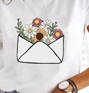 Send me Flowers Ladies Fashion Graphic  T-shirts