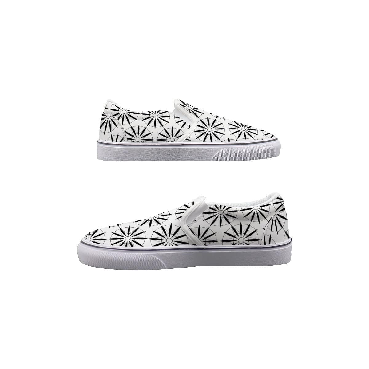 Yoycol Fractal Flair - Women's Slip On Sneakers