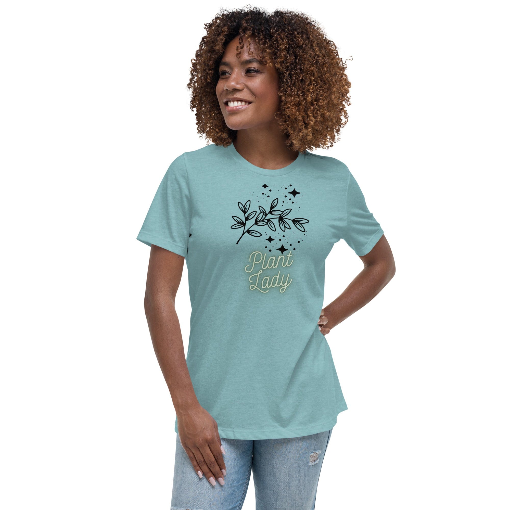Spruced Roost Heather Blue Lagoon / S Gardner Lady - Women's Relaxed T-Shirt - S-3XL