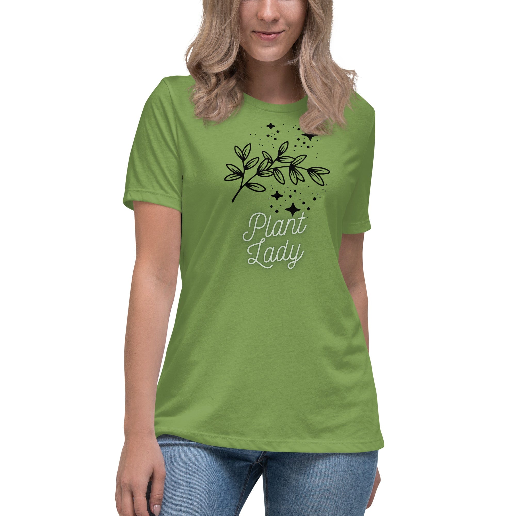 Spruced Roost Leaf / S Gardner Lady - Women's Relaxed T-Shirt - S-3XL