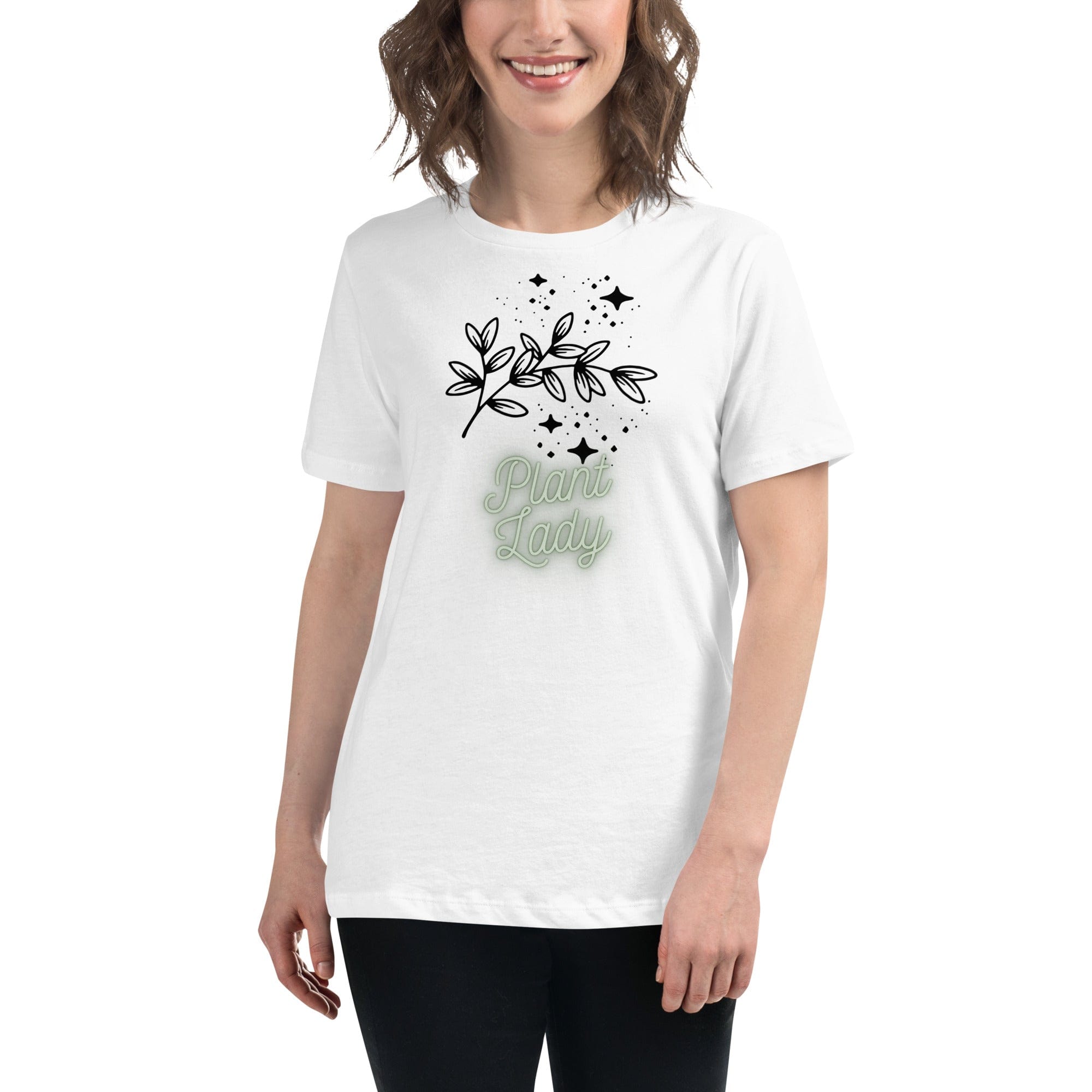 Spruced Roost White / S Gardner Lady - Women's Relaxed T-Shirt - S-3XL