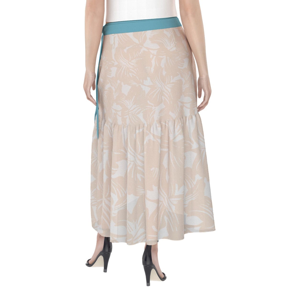 Yoycol Hawaii Blush and Blue -  Women's Wrap Skirt