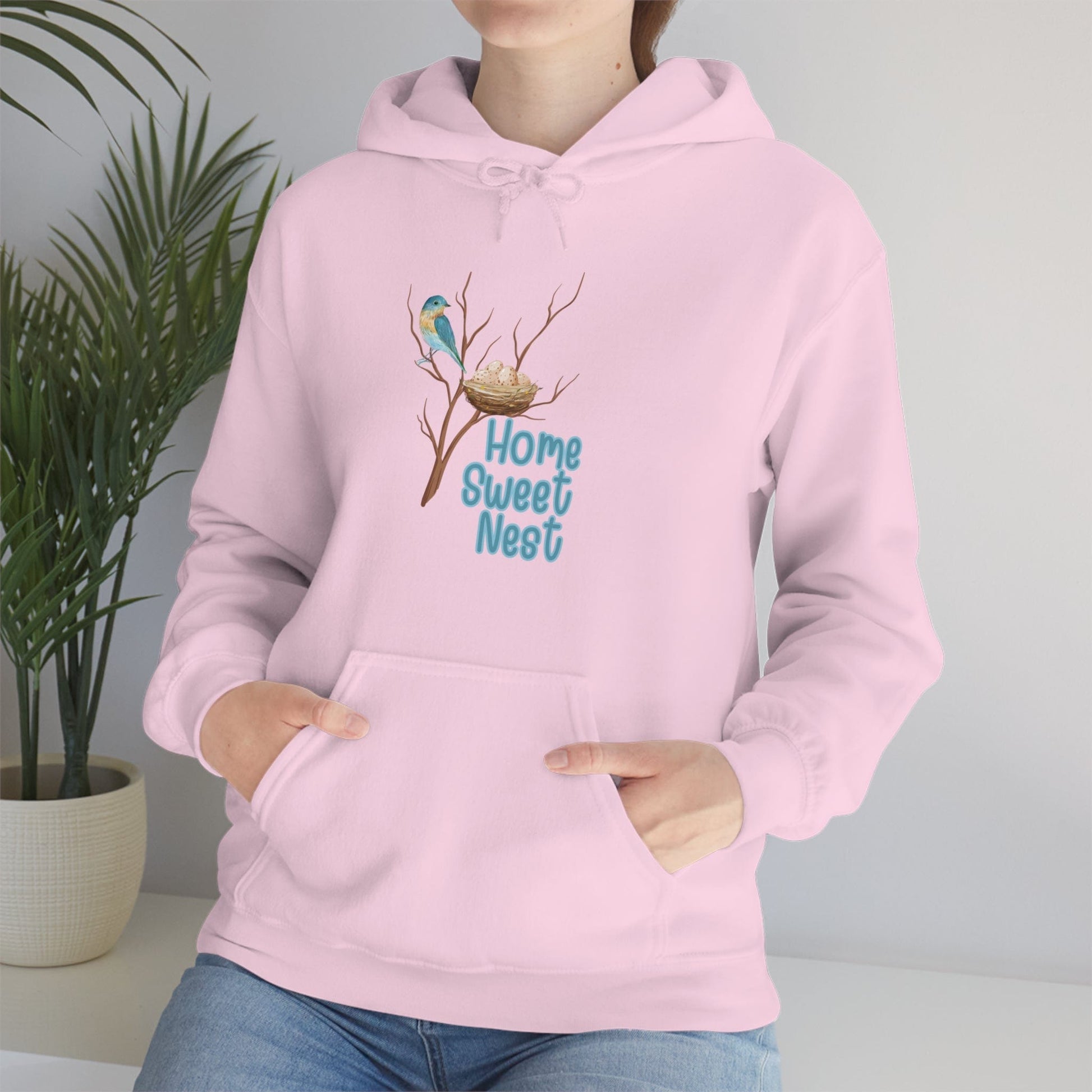 Printify Hoodie Home Sweet Nest - Heavy Blend™ Hooded Sweatshirt