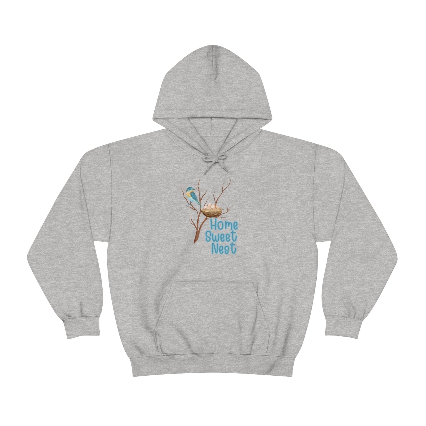 Printify Hoodie Sport Grey / S Home Sweet Nest - Heavy Blend™ Hooded Sweatshirt