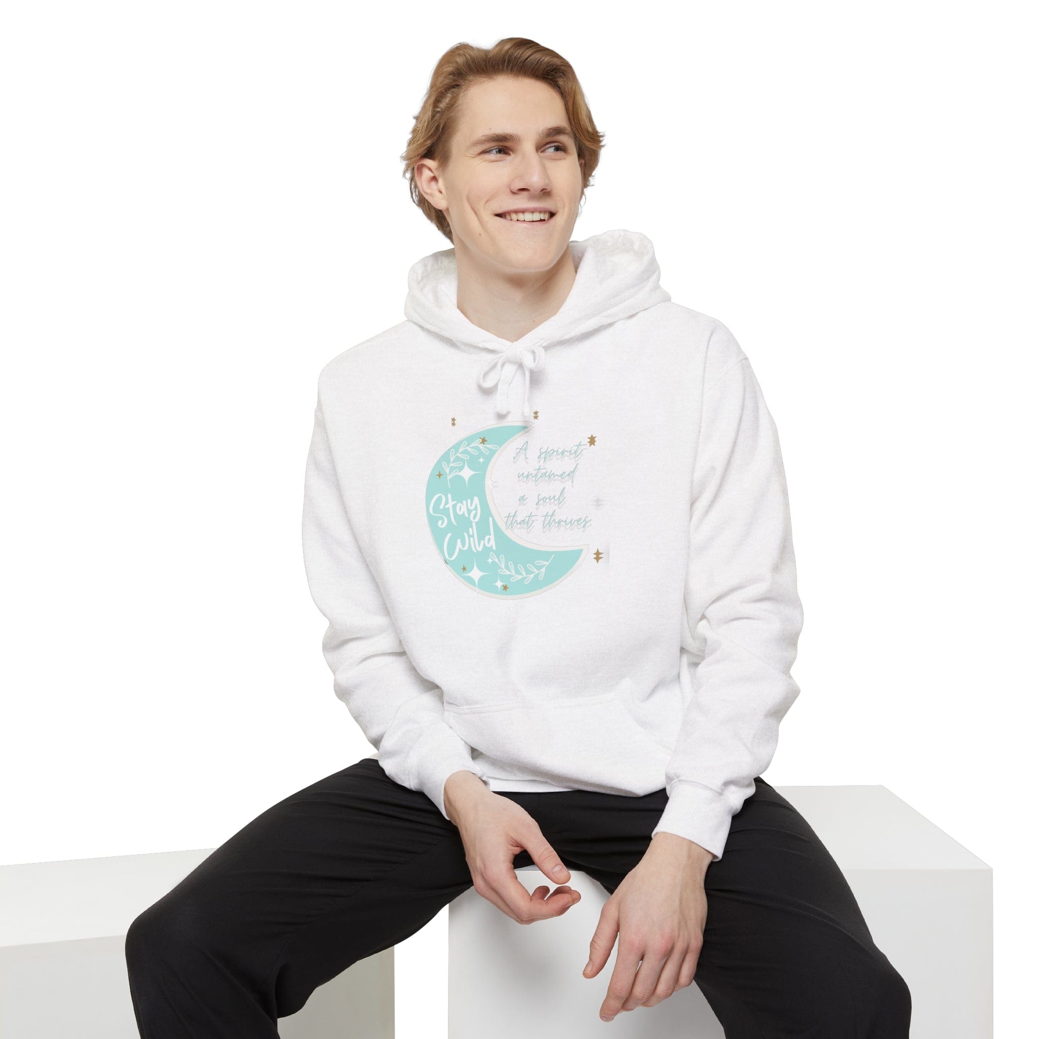 Printify Hoodie Spirit Thrives - Unisex Garment-Dyed Hoodie