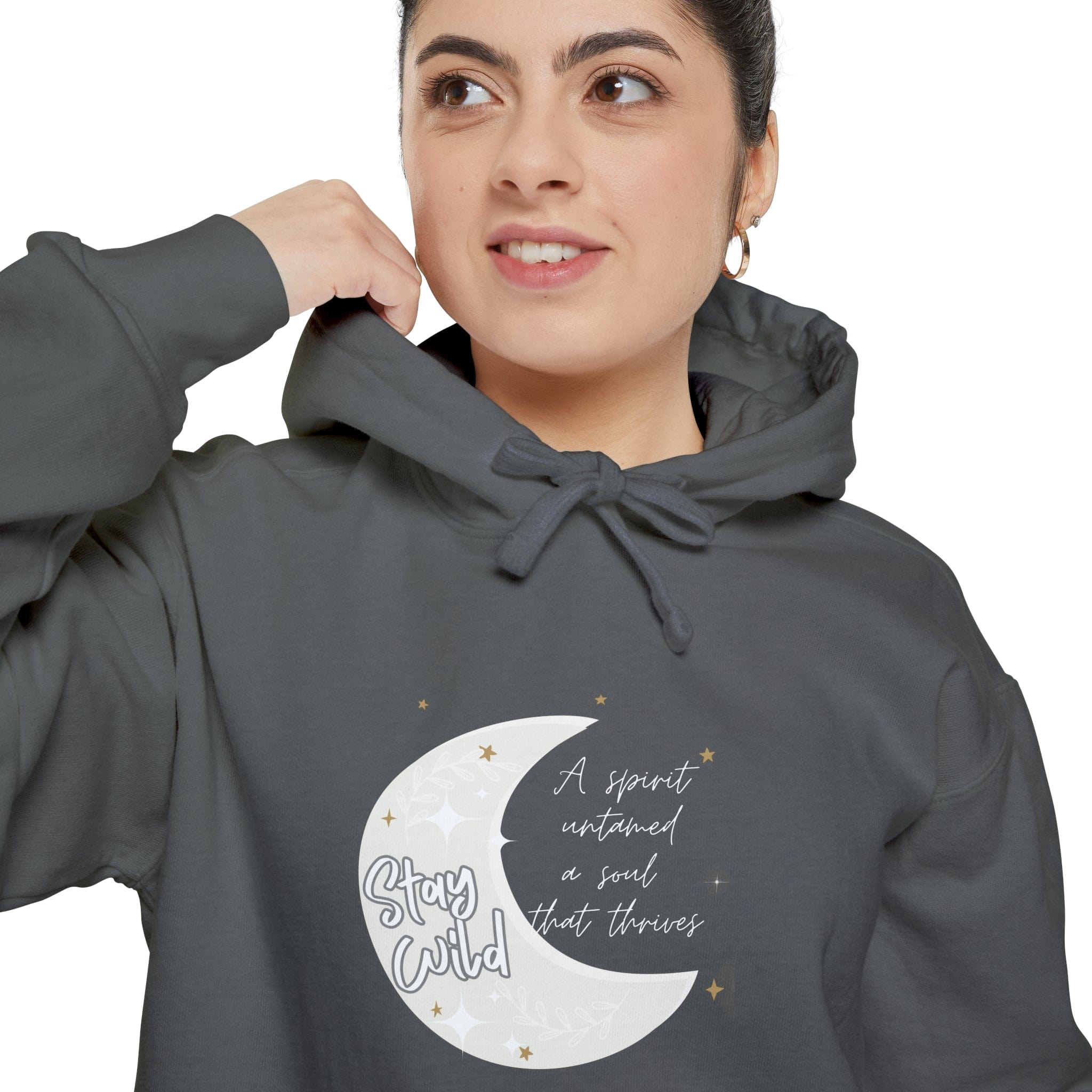 Printify Hoodie Spirit Thrives - Unisex Garment-Dyed Hoodie