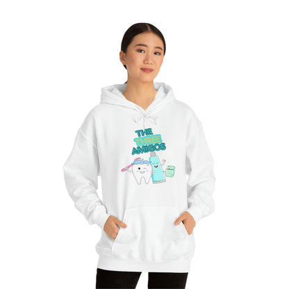 Printify Hoodie The three Amigos - Dental - Unisex Heavy Blend™ Hooded Sweatshirt