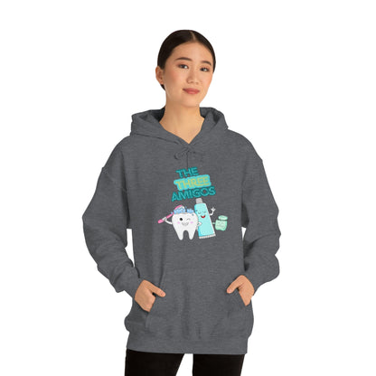 Printify Hoodie The three Amigos - Dental - Unisex Heavy Blend™ Hooded Sweatshirt