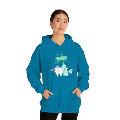 Printify Hoodie The three Amigos - Dental - Unisex Heavy Blend™ Hooded Sweatshirt